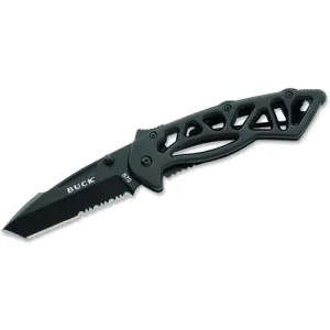 BUCK KNIVES Bones Tactical Serrated 3" Knife - Black