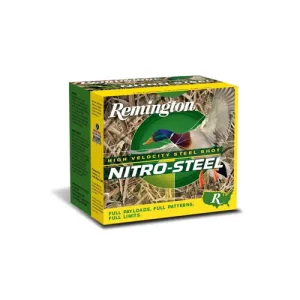 REMINGTON 20Ga 3" 1oz 2X6 25rd Nitro-Steel Zinc-Plated