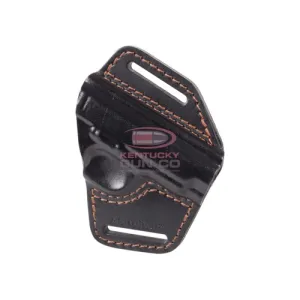 GLETCHER TT Leather Belt Holster, Black