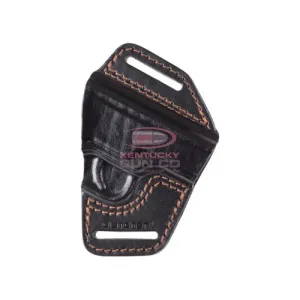 GLETCHER APS Leather Belt Holster, Black