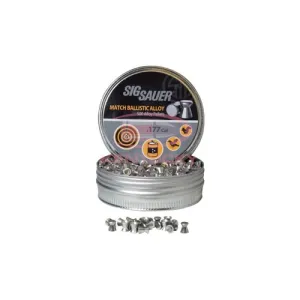 SIG SAUER .177Cal MATCH Ballistic ALLOY, NON-LEAD, 500ct