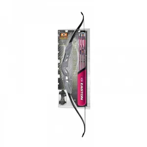 EASTON TECHNICAL Youth Recurve Bow Kit w/Pink Arrows & Qu