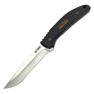 OLD TIMER 993 Fixed 3.82" Straight Blade Knife w/ Black Leather Sheath