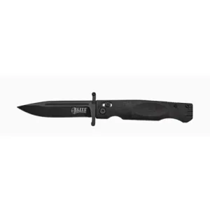 ELITE TACTICAL KNIVES Guardsman 4.1" Black Folding Knife