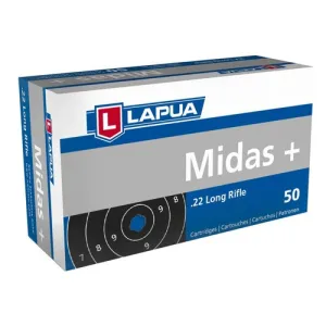 LAPUA AMMO 22 LR Midas - 50rd