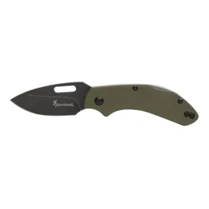 BROWNING Hidden Hollow EDC Boxed Sm 2.25" Drop Pnt ODG G11