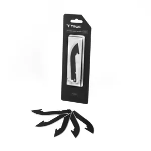 TRUE UTILITY Replacement Blades 5-Pack Drop Point