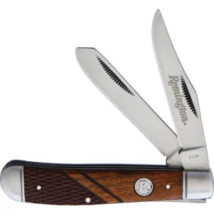 BUCK KNIVES Heritage Trapper Remington Blade - Wood