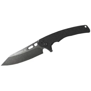 REMINGTON EDC Coping Folder G10 Black D2 Stonewashed 4"