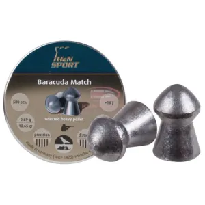H&N SPORT Baracuda Match .177 cal. 4.52 mm head-size