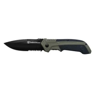 SMITH & WESSON S.A. Drop Point 3.23" Serrated Drop Point