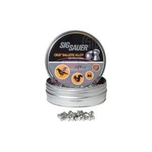 SIG SAUER .177Cal CRUX Ballistic ALLOY, NON-LEAD, 300ct