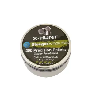 STOEGER X-HUNT .25 CAL 200 RDS