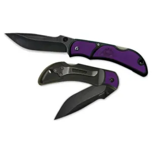 OUTDOOR EDGE 2.5" Chasm Small, Plain Edge Purple