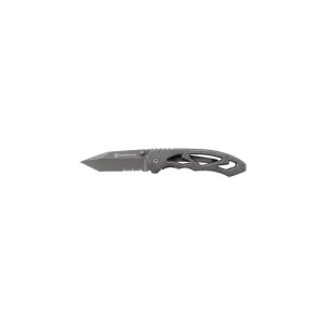 SMITH & WESSON CK400 Foldinding Knife 2.22" Drop Point Combo Blade - Stainless Steel Handles