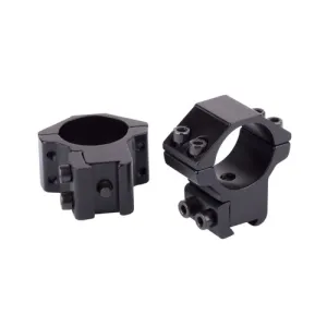 CROSMAN Dovetail Rings 2 Piece Medium Profile w/25mm Tube