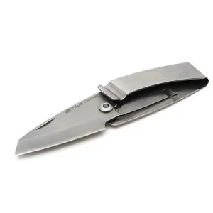 TRUE UTILITY Clipster Folding Knife doubles as Money/Belt Clip
