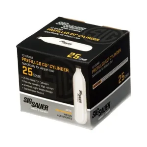 SIG SAUER C02, 12 Gr, 25pk
