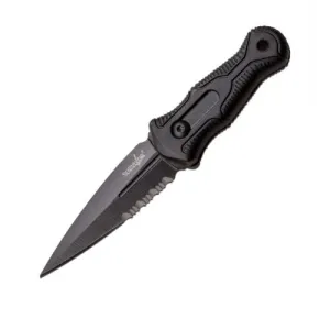 SURVIVOR Boot Steel Fixed Blade Knife
