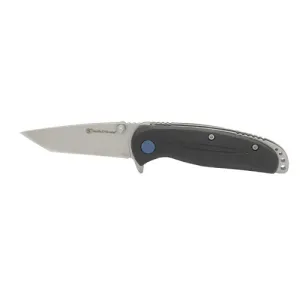 SMITH & WESSON Folding Knife 2.75" Tanto Plain Blade | Black Nylon Handles