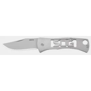 SOG MICRON-BEAD BLASTED CLIP POINT