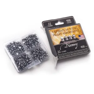 CROSMAN Ultimate Hunting Pellet Asst 22Cal 14.3 Gr 400 Ct