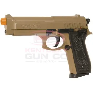 CYBERGUN M92 Desert Warrior War Inc Airsoft Pistol