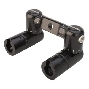 SHREWD Shrewd Double Adjustable V-Bar Black