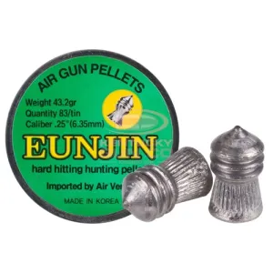 EUN JIN .25 Cal, 43.2 Grains, Pointed, 83ct