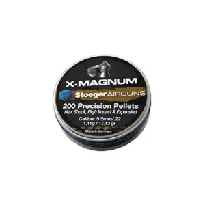 STOEGER Pellet - X-Magnum .22 200ct