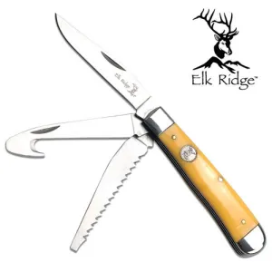 ELK RIDGE Gentlemans Knife 3.75" Stainless Blade