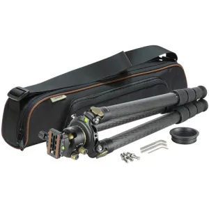 LEUPOLD Mark 5 3.5"-60" Carbon Fiber Tripod Kit | Black