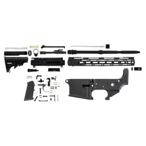 TACFIRE 16" .223 Wylde Unassembled Rifle Kit + Lower