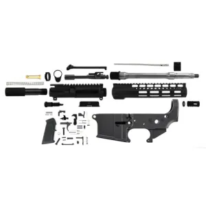 TACFIRE 10.5" 5.56 Stainless Steel Pistol Kit + Lower