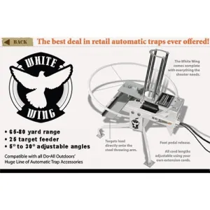 DO-ALL WHITE WING AUTOMATIC TRAP