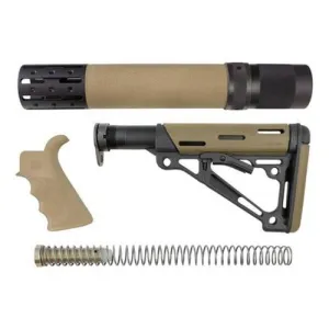 HOGUE AR-15/M-16 Kit Finger Groove Beavertail Grip, FDE