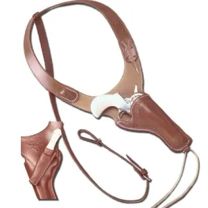 CIMARRON Huckleberry Shoulder Holster - RH Leather