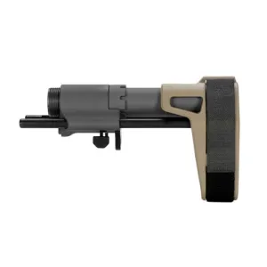 SB TACTICAL SBPDW Brace FDE/Black Adj Fits AR15