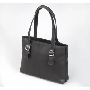 GUN TOTE'N MAMAS Shoulder Portfolio Brown 16.5"