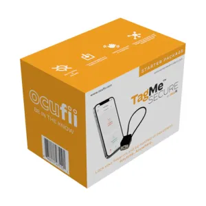 OCUFII TagMe Secure Starter Package with Keyed Smart Cable Lock