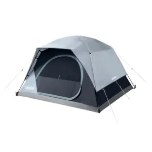 COLEMAN Skydome 4-Person Camping Tent with LED Lighting