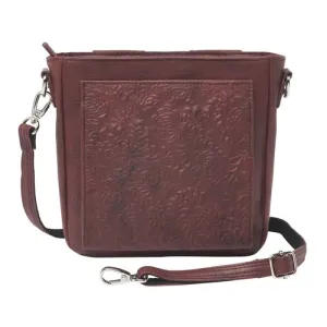 GUN TOTE'N MAMAS Mini Boho Purse Washable Leather Cherry