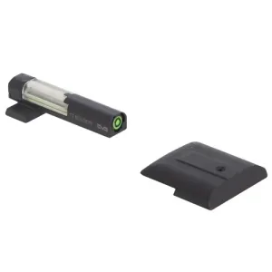 MEPROLIGHT FT Bullseye Green Fiber Tritium Illuminated Pistol Slight Fits H&K 45/45C/P30/VP9/SFP9