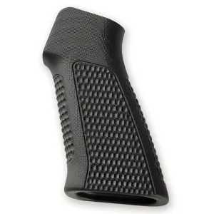 HOGUE Piranha Pistol Grip G10 Black Checkered AR-15/M-16
