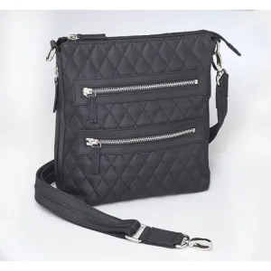 GUN TOTE'N MAMAS Cross Body Quilted Microfiber 10"