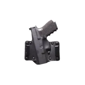 BLACKPOINT TACTICAL Leather Wing OWB Fits Sig P365 RH Black Kydex