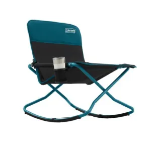 COLEMAN Cross Rocker Chair - Black/Ocean