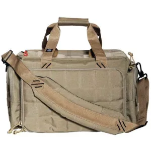 GPS Tactical Range Bag - w/Ammo Tote - Large Tan