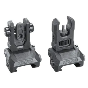 BLACKHAWK Hybrid Folding Sights Black Pair