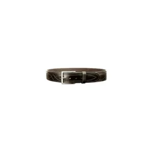 DESANTIS 1.75" Fancy Stitch Lined Belt Size 34 - Black